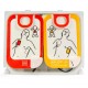 Physio-Control LIFEPAK® QUIK-STEP Adult/Child Pacing/ECG/Defibrillation CR2 Replacement Electrode Kit